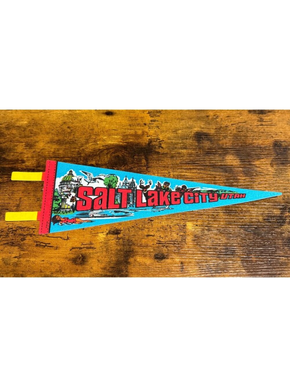 Vintage Salt Lake City, Utah pennant